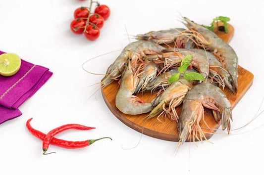 White Prawns / Indian Naaran / Jhinga /